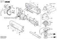 Bosch 0 603 405 801 Pws 9-125 Ce Angle Grinder 230 V / Eu Spare Parts